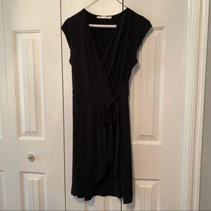 Black Wrap Dress | HAVE